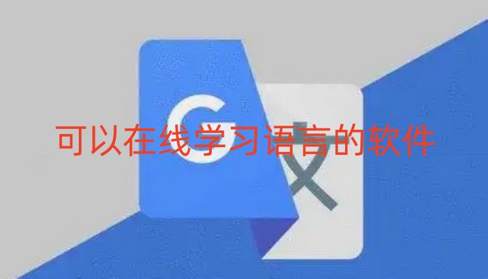 可以在线学习语言的软件