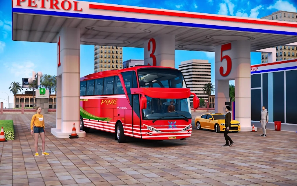 高速公路巴士驾驶模拟器(Highway Bus Driving Simulator)图1