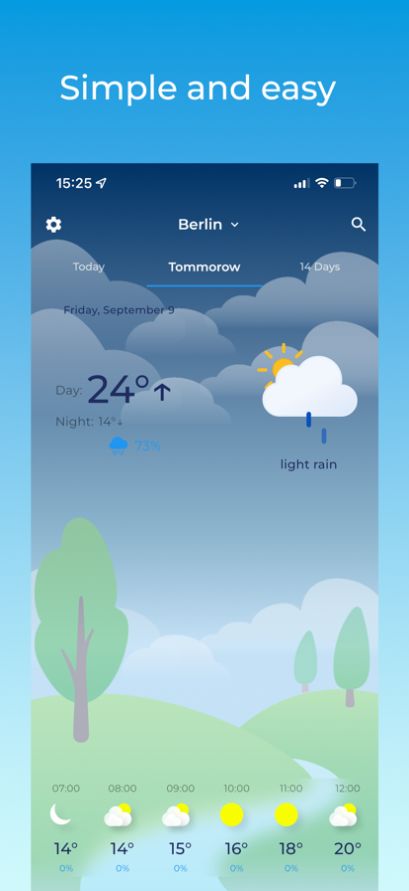 天气14天预报