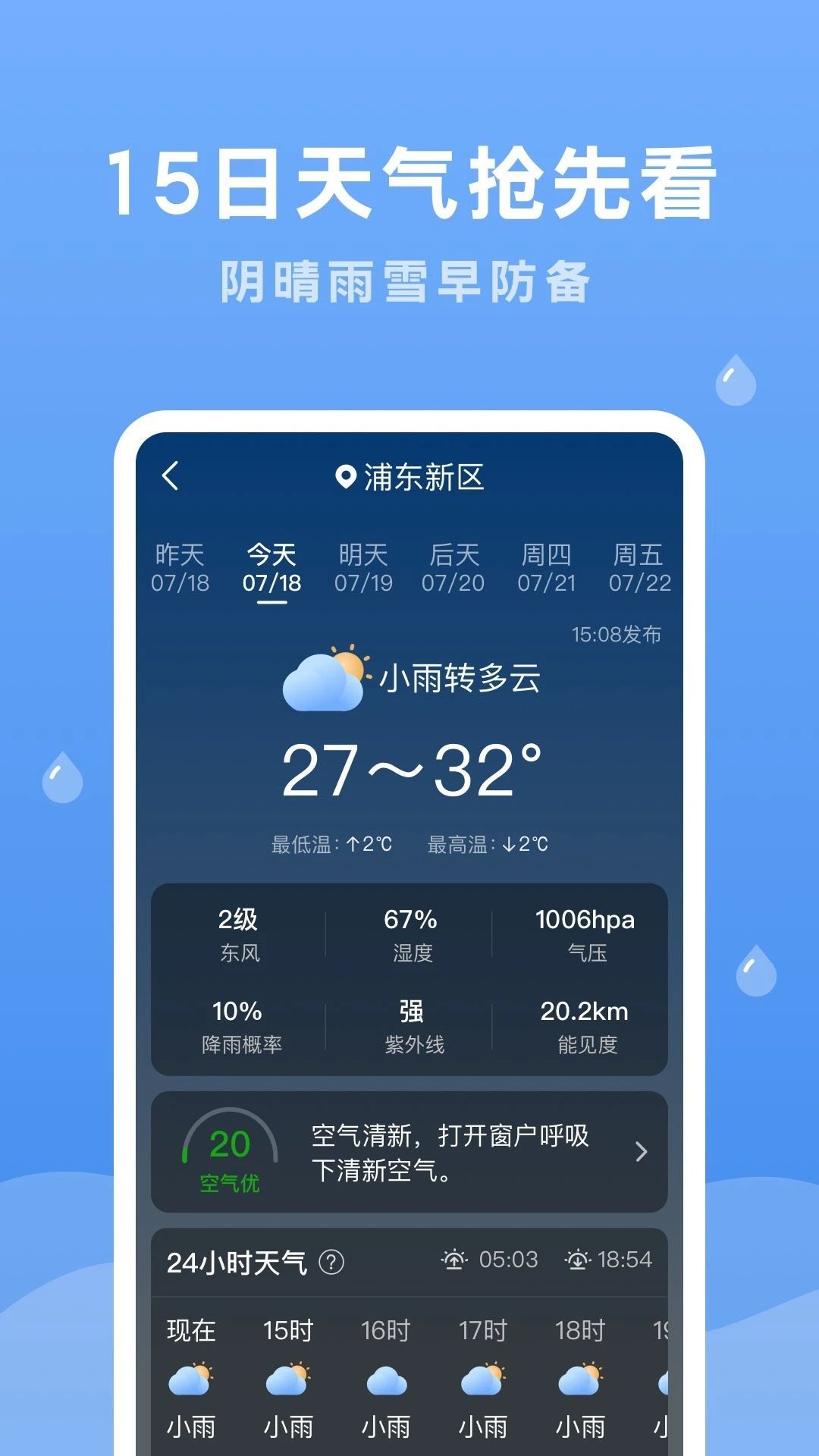 润雨天气